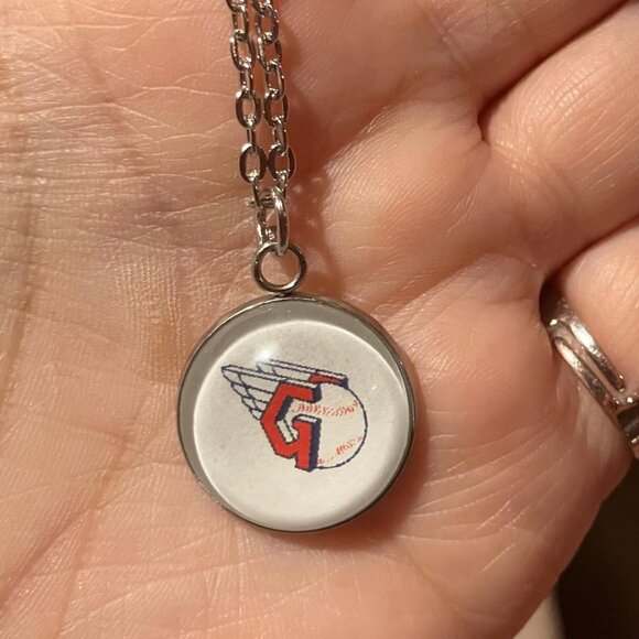 Cleveland Guardians Charm Necklace - Picture 1 of 1